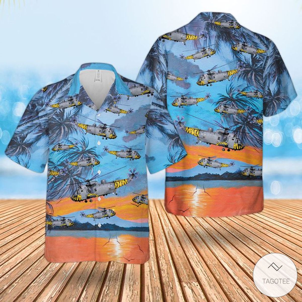Royal Navy Westland Sea King Has6 Hawaiian Shirts For Men’s and Women’s ...