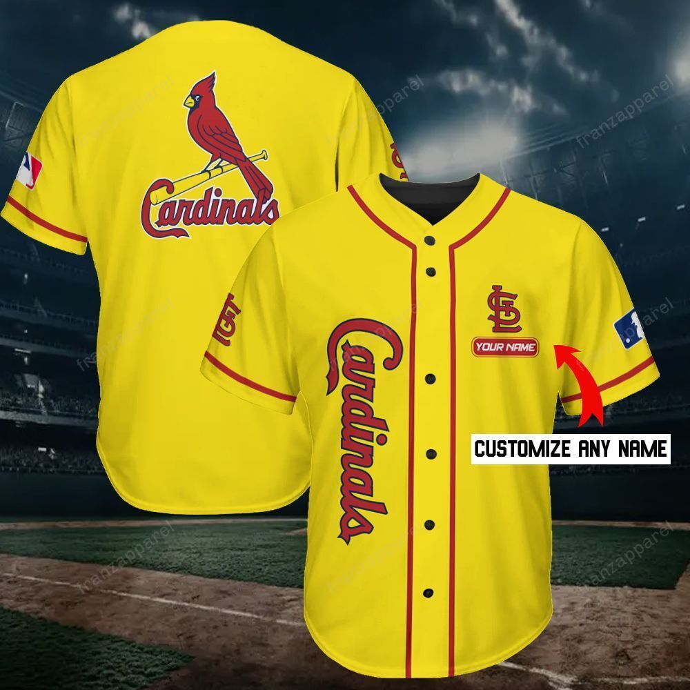 St. Louis Cardinals Personalized Baseball Jersey Shirt 222 - Meteew