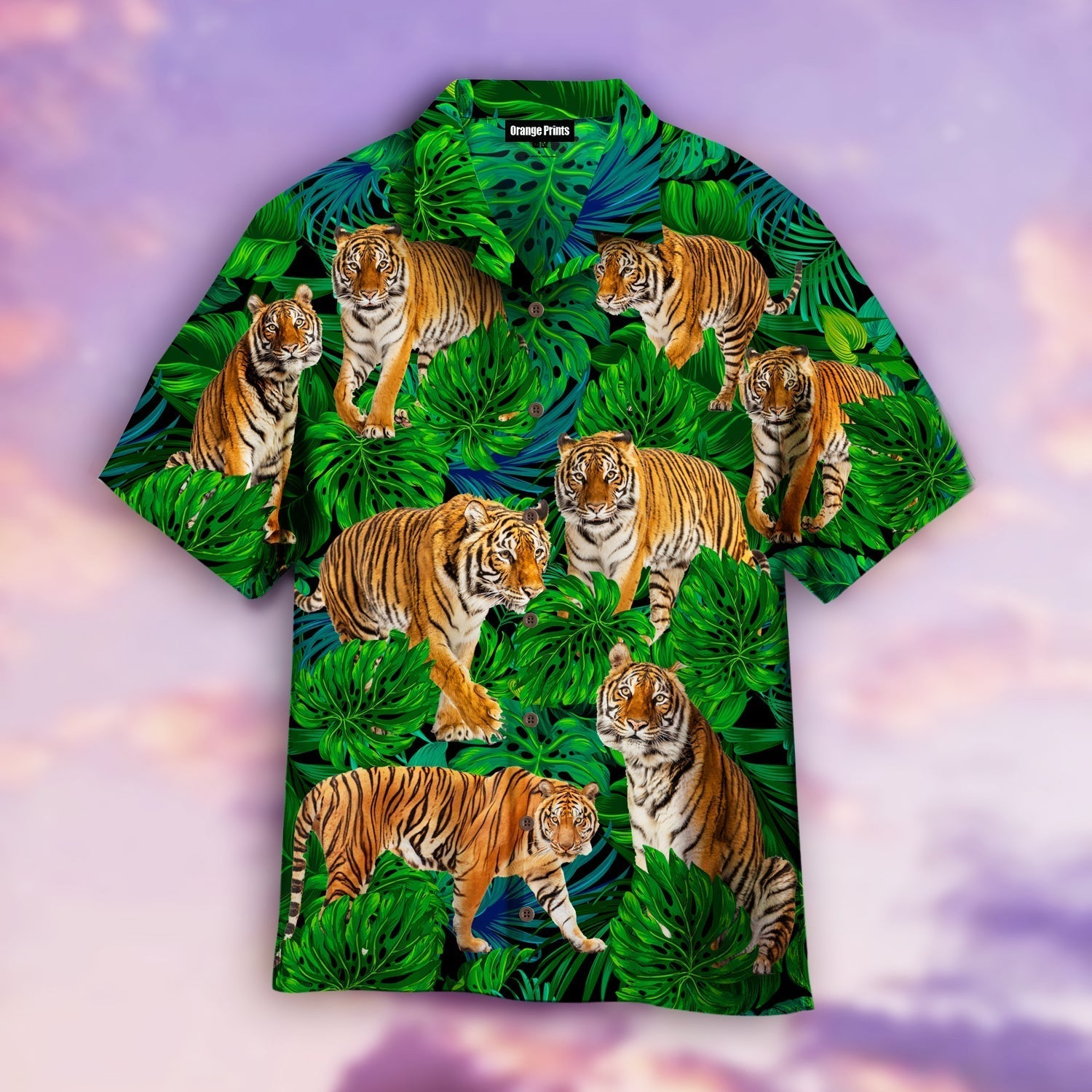 Tiger Tropical Hawaiian Shirt For Men & Women WT1189 – Meteew