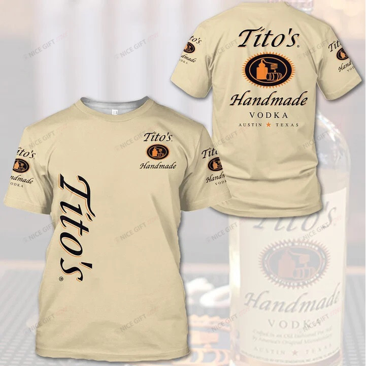 Tito's Handmade Vodka 3D Tshirt Polo shirt 3TSV9I8 Meteew
