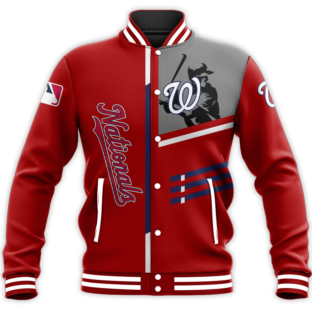 Washington Nationals Baseball Jacket Personalized Baseball For Fan