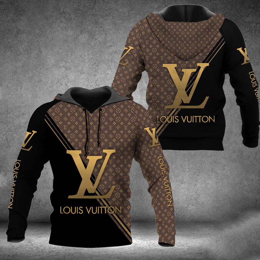 Louis Vuitton Unisex Hoodie For Men Women Lv Luxury Brand Clothing ...