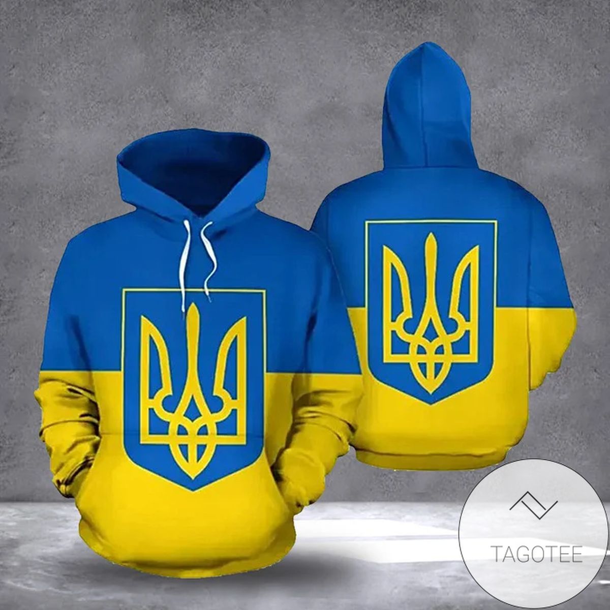Buy I Stand With Ukraine Support Ukraine Hoodie – Meteew