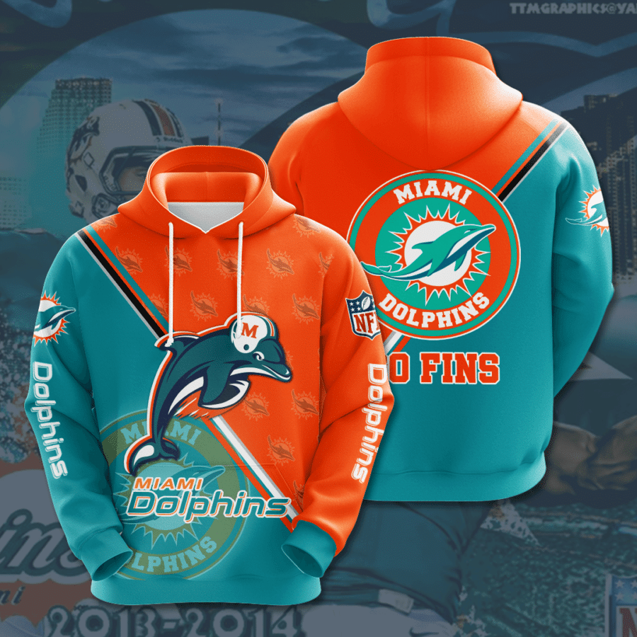 Buy Miami Dolphins 3D Hoodie - Meteew