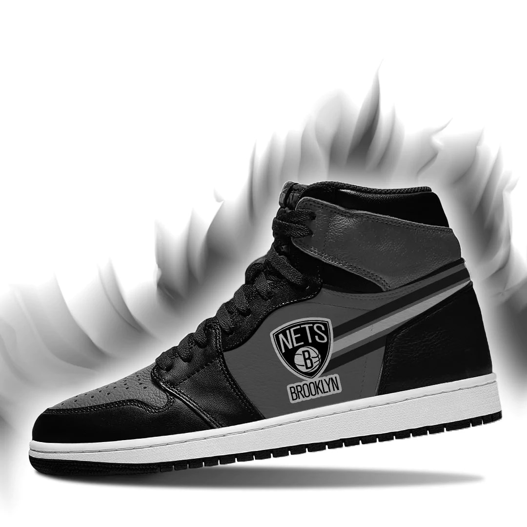 Buy NBA Brooklyn Nets AJ1 Sneakers Shoes K1709-23 - Meteew