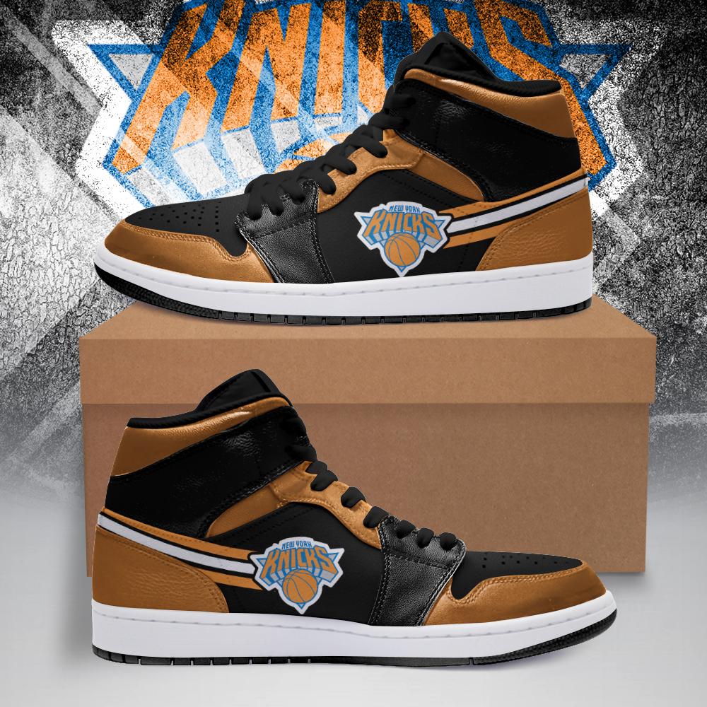 Buy New York Knicks NBA AJ1 Sneakers Shoes T2910-V01-11 - Meteew