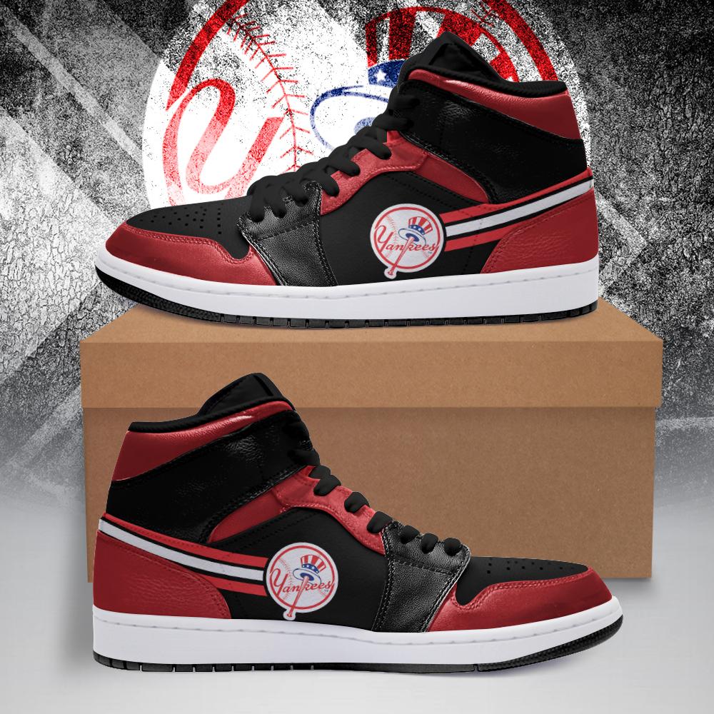 Buy New York Yankees MLB AJ1 Sneakers Shoes T2910-V01-12 - Meteew