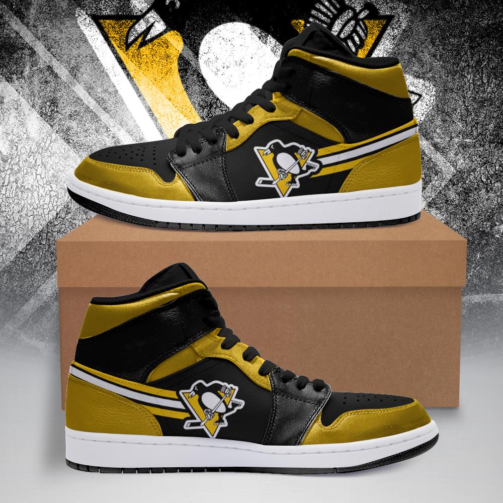 Buy Pittsburgh Penguins NHL AJ1 Sneakers Shoes T2910-V01-9 - Meteew
