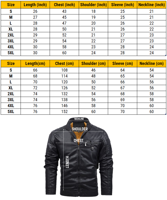 Top Jeep Wrangler Fleece 2D Leather PU Jacket - Meteew