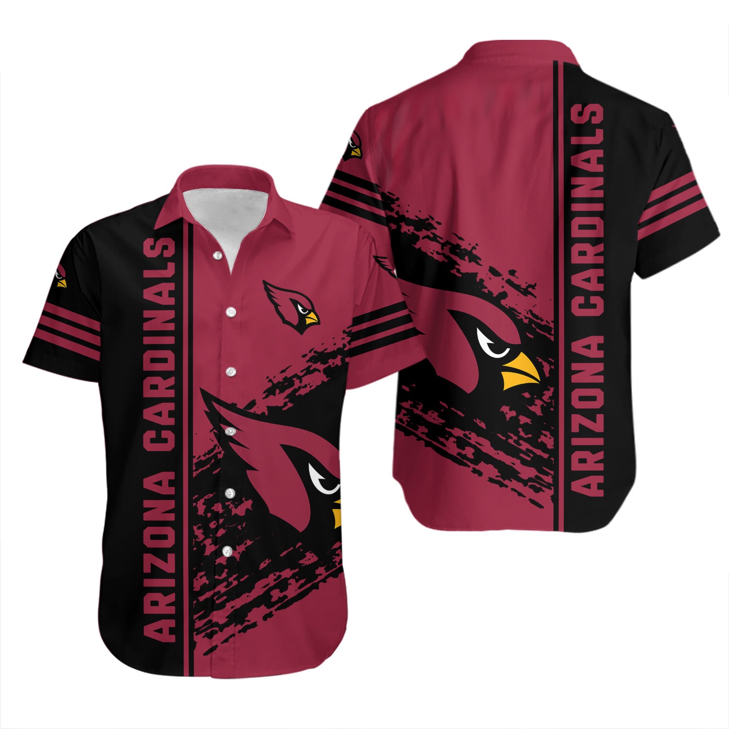 Arizona Cardinals Hawaiian Shirt Quarter Style - NFL 1