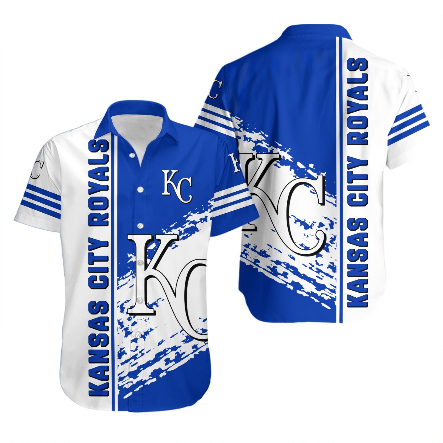 Kansas City Royals Hawaiian Shirt Quarter Style - MLB 1