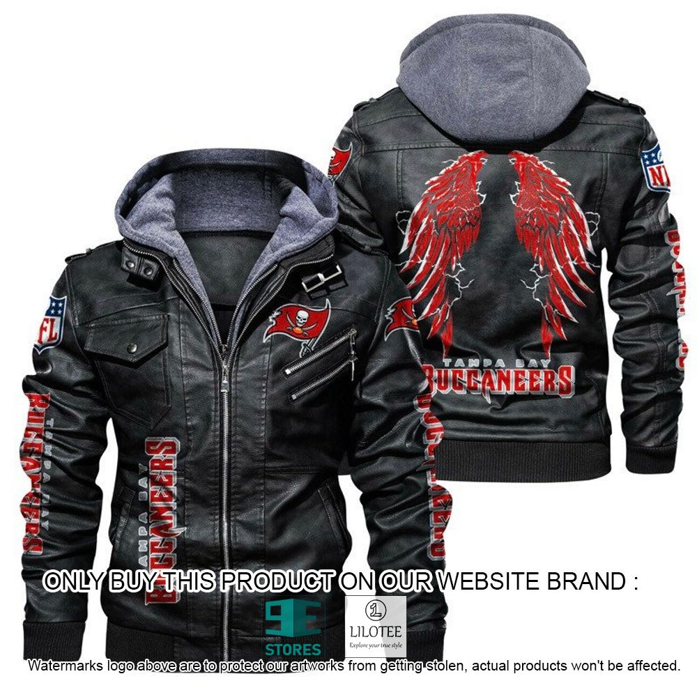 Nfl Tampa Bay Buccaneers Wings Leather Jacket - Limited Edition - Meteew