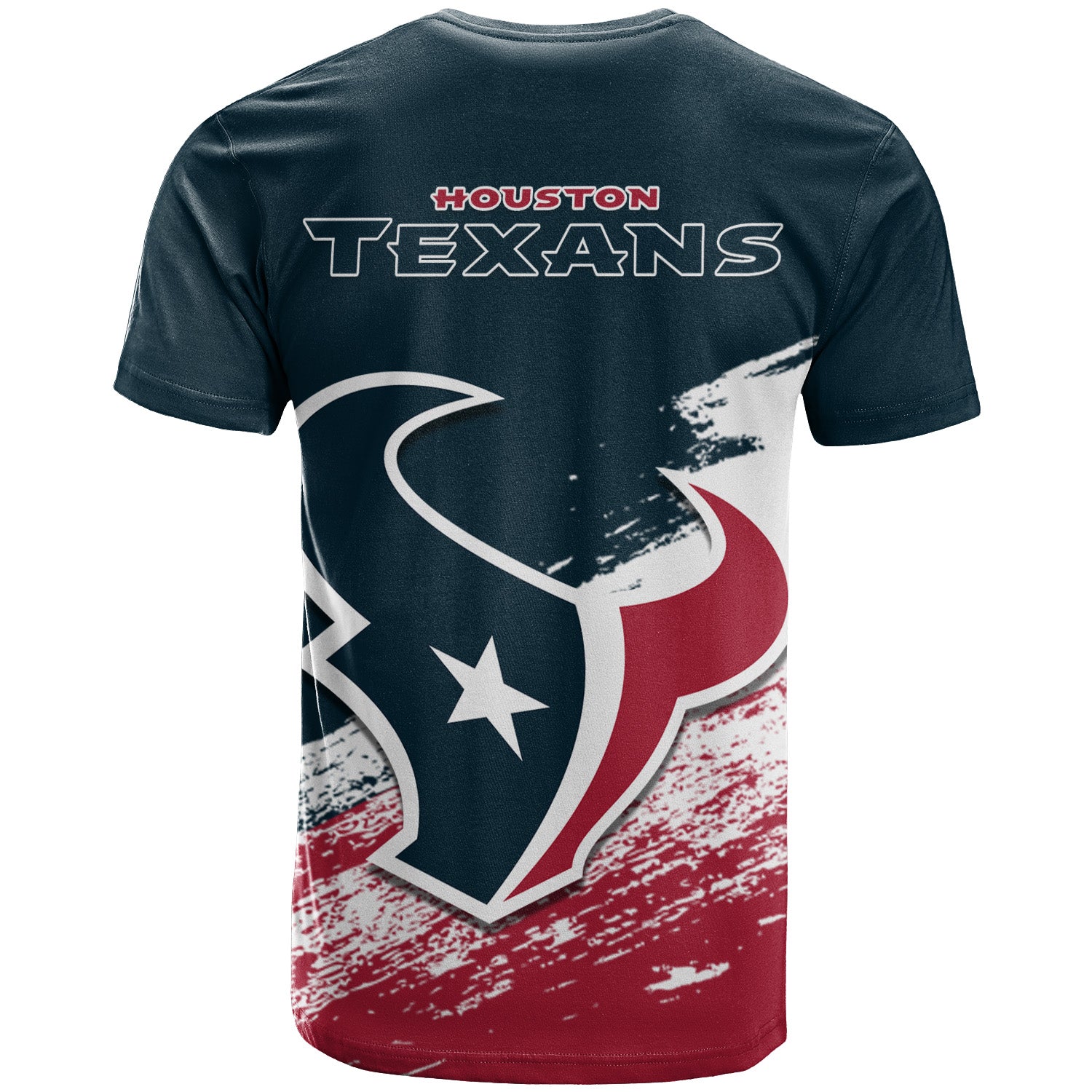 Houston Texans Grunge Style Hot Trending T Shirt Gift For Fans NFL - Meteew