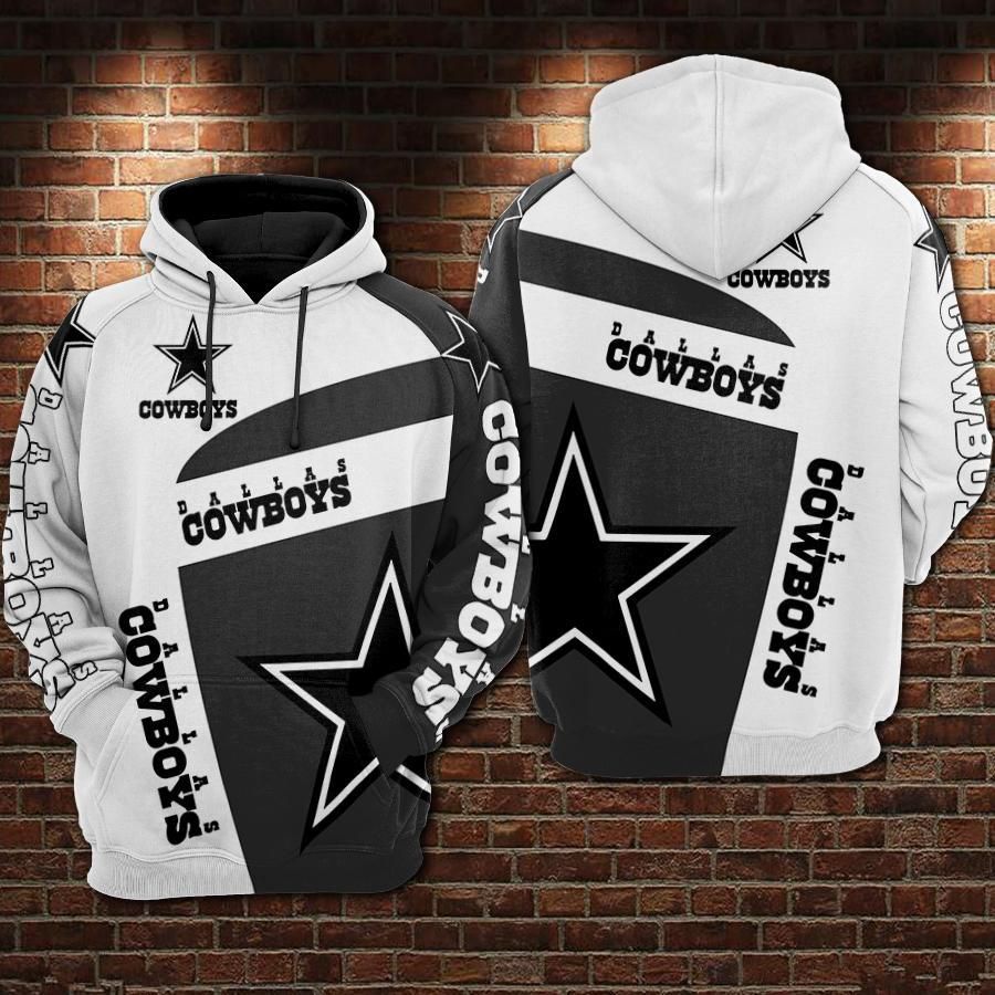 029 Dallas Cowboys Unisex All Over Print Hoodie For Fan NFL