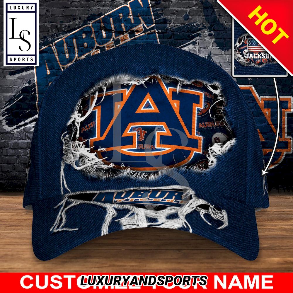 Auburn Tigers New Trending Custom Name Classic Cap