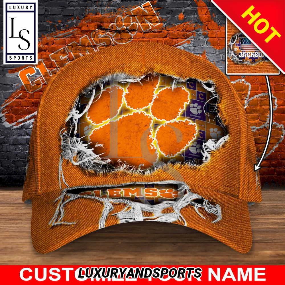 Clemson Tigers New Trending Custom Name Classic Cap
