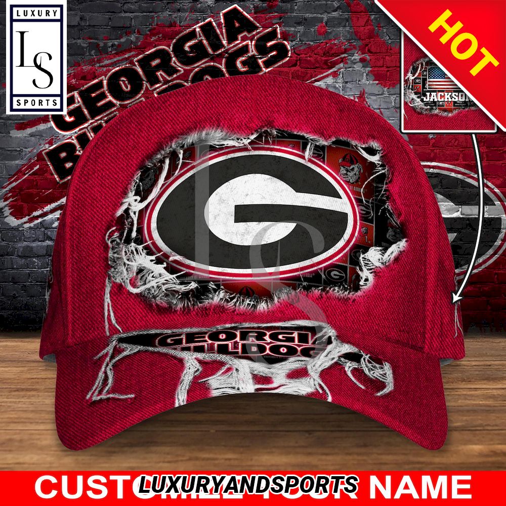 Georgia Bulldogs New Trending Custom Name Classic Cap