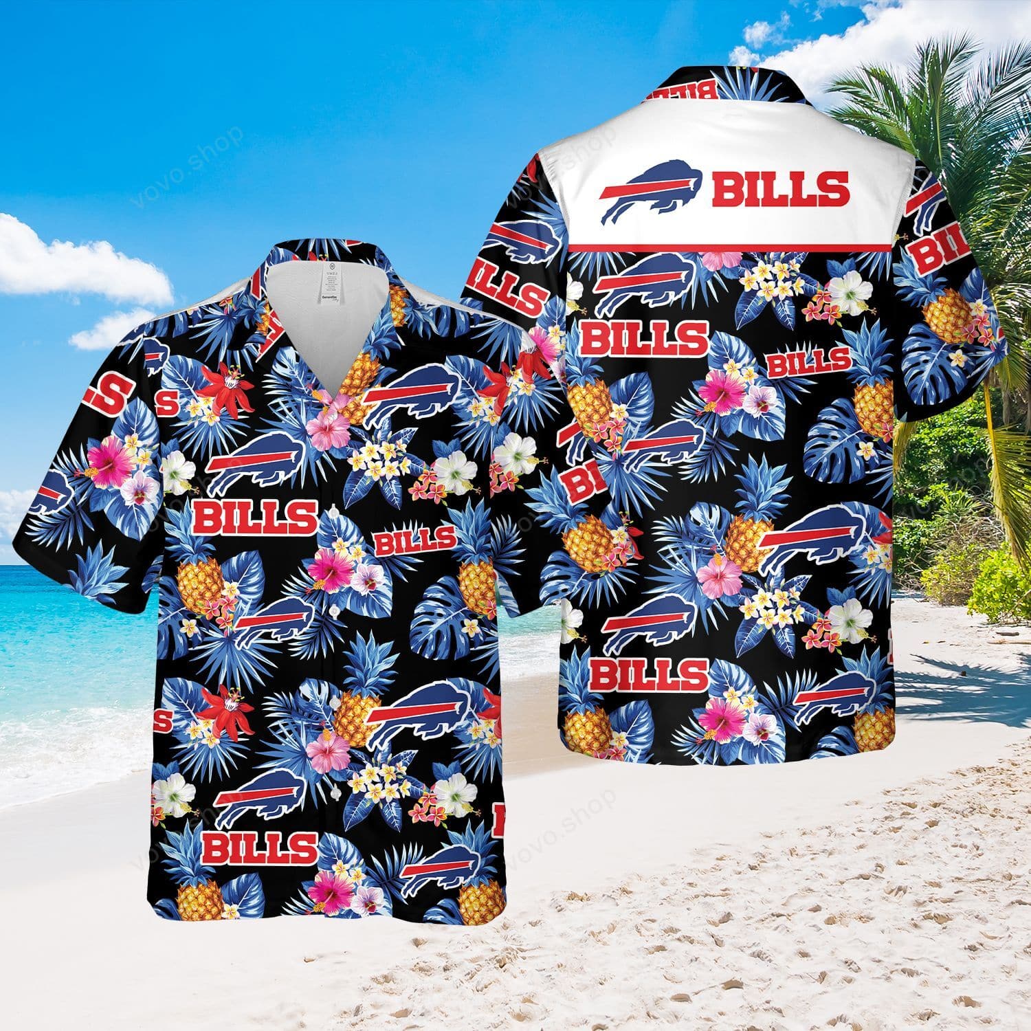Buffalo Bills Hawaiian Shirt - Meteew